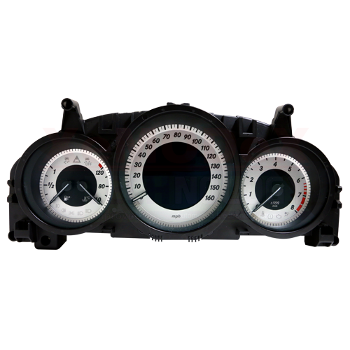 This is a Repair Service for your Mercedes-Benz instrument cluster. XeMODeX repair service will fix erratic or stuck speedometer, cluster works intermittently or not working at all, center display flickering or not working at all, problems with individual gauges. This is a Repair Service for your Mercedes-Benz instrument cluster. XeMODeX repair service will fix erratic or stuck speedometer, cluster works intermittently or not working at all, center display flickering or not working at all, problems with individual gauges.
