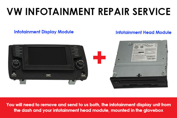 Infotainment System Repair Service for Volkswagen Infotainment System Repair Service for Volkswagen